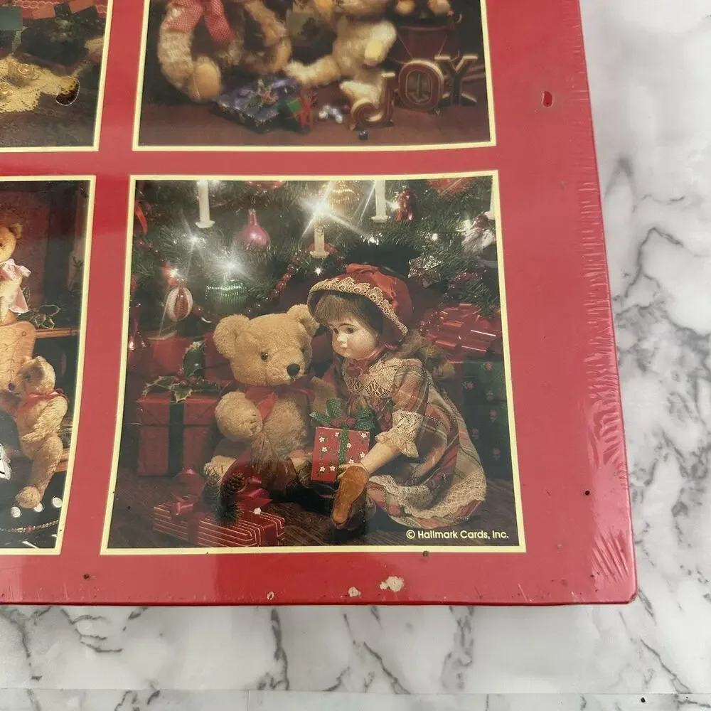 Springbok Hallmark Vintage 90s Beary Merry Christmas Puzzle New Sealed Multi 4